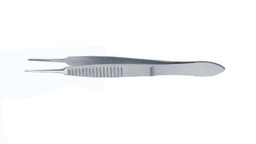 Straight Serrated Tip Conjunctival Forceps Stainless Steel Material