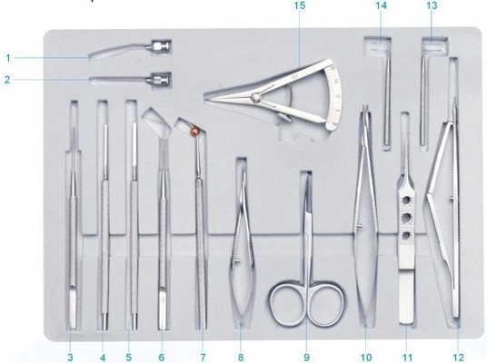 SYX9 Microsurgery Instruments Set For Intraocular Lens Implantation