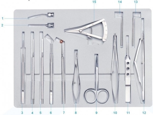 SYX15 Instrument Set for Glaucoma Microsurgery( Code No.59005)