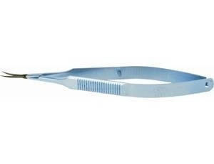 Trabecula Small Surgical Scissors With Plating Diamond Film Layer Surgical Instrument For Ophthalmic Operation