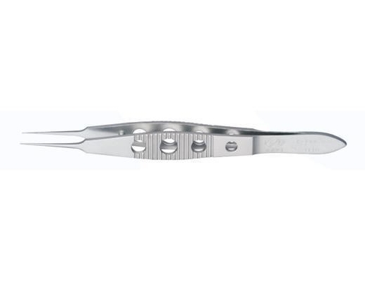 Micro Surgical Ophthalmic Accessories Straight Tip Suturing Forceps Surgical Instrument For Ophthalmic Operation