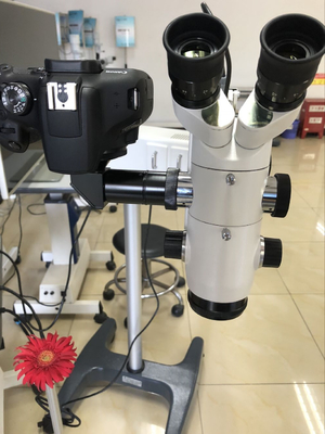 Ophthalmic Surgery Microscope Magnification 3/5 Steps Can Match Camera HD CCD