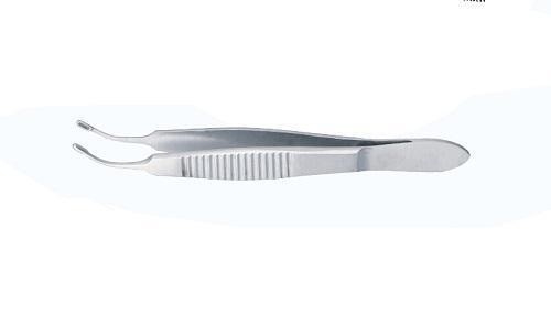 Curette Size 1.2×3 Mm Capsulotomy Forceps With Curved Oblong Spoon Tip