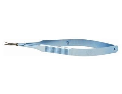 Corneal Scissors Ophthalmic Accessories Blade Length 14mm Total Length 120mm