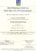 China 66 VISION TECH CO., LTD certification